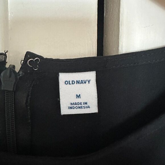 Old Navy Black Midi Dress - Picture 3 of 6